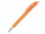 Ручка шариковая, пластик, оранжевый, прозрачный Focus артикул FTS-1060