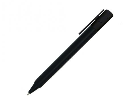 Ручка шариковая, треугольная, пластик, софт тач, черный/черный, PhonePen артикул 4003-BR/BK-BK