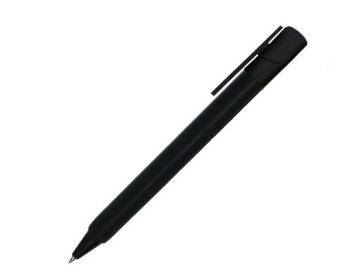 Ручка шариковая, треугольная, пластик, софт тач, черный/черный, PhonePen артикул 4003-BR/BK-BK