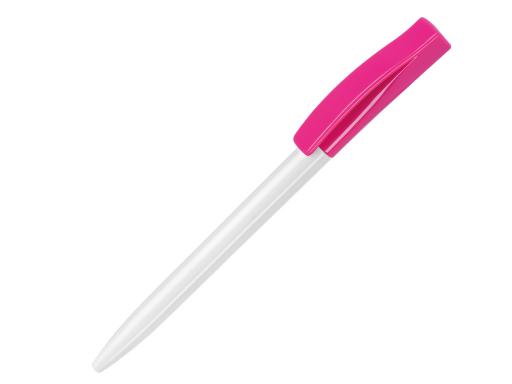 Ручка шариковая, пластик, белый/розовый Smart артикул SM-99/31
