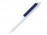 Ручка шариковая, пластик, белый El Primero White артикул El Primero White-37/DBU