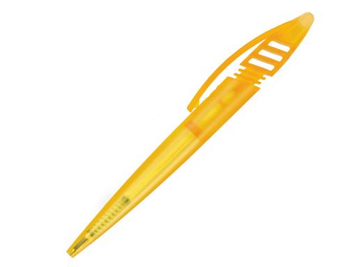 Ручка шариковая, пластик, желтый, прозрачный Shark артикул ST-1080