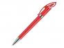 Ручка шариковая, пластик, красный, прозрачный Cobra артикул CTCH-1030