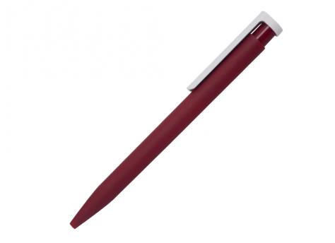 Ручка шариковая Stanley, пластик, софт тач, темно-красный/белый артикул 201132-BR/DRD