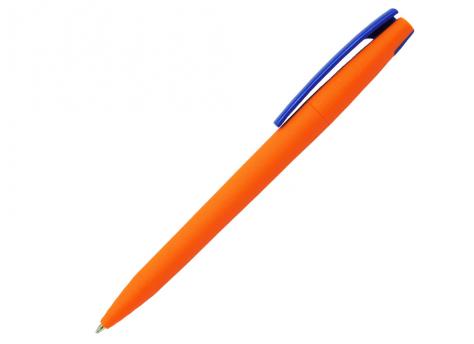 Ручка шариковая, пластик, софт тач, оранжевый/синий, Z-PEN Color Mix артикул 201020-BR/OR-BU