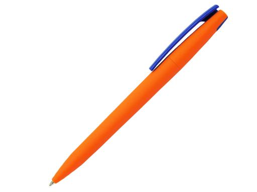 Ручка шариковая, пластик, софт тач, оранжевый/синий, Z-PEN Color Mix артикул 201020-BR/OR-BU