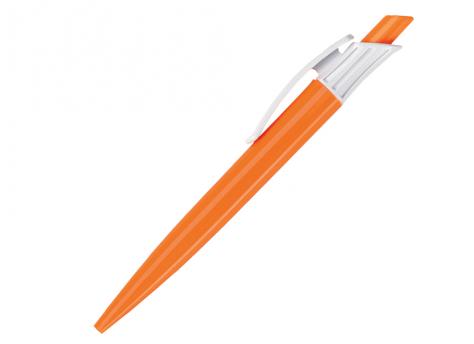 Ручка шариковая, пластик, оранжевый/белый, GLADIATOR артикул G-60/99