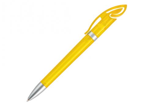 Ручка шариковая, пластик, желтый, прозрачный Cobra артикул CTS-1080