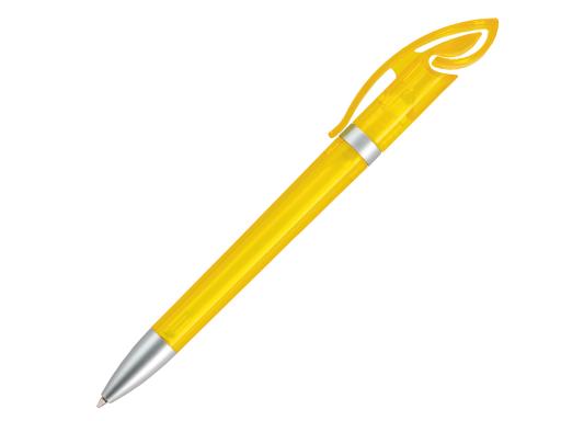 Ручка шариковая, пластик, желтый, прозрачный Cobra артикул CTS-1080