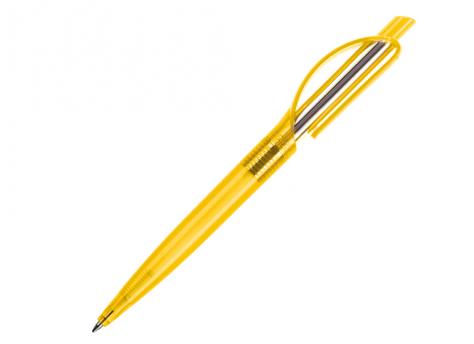 Ручка шариковая, пластик, желтый, Doppio DPT-1080 артикул 200818
