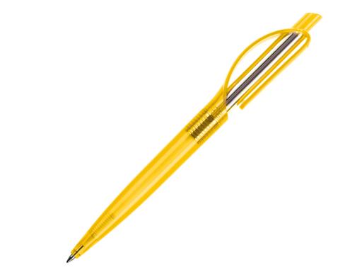 Ручка шариковая, пластик, желтый, Doppio DPT-1080 артикул 200818