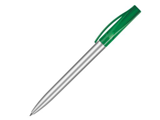 Ручка шариковая, пластик, зеленый/серебро Smart артикул SMST-1040