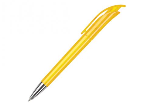 Ручка шариковая, пластик, желтый, прозрачный Focus артикул FTCH-1080