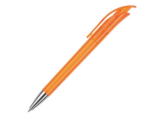 Ручка шариковая, пластик, оранжевый, прозрачный Focus артикул FTCH-1060
