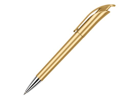 Ручка шариковая, пластик, золото Focus артикул FS-Gold