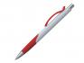 Ручка шариковая, пластик, белый/красный ГАУДИ артикул 201029-A/RD
