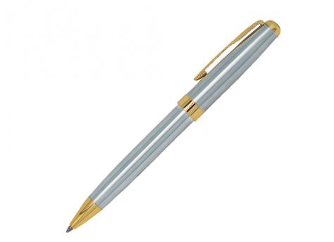 Ручка шариковая, металл, серебро/золото, СИЛЬВЕР артикул BP-388/ST-GD