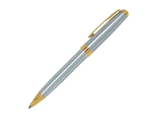 Ручка шариковая, металл, серебро/золото, СИЛЬВЕР артикул BP-388/ST-GD