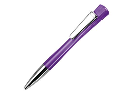 Ручка шариковая, пластик, прозрачный, фиолетовый Lenox артикул LXMT-1035