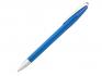 Ручка шариковая, пластик, металл, голубой/серебро артикул 9122/LBU