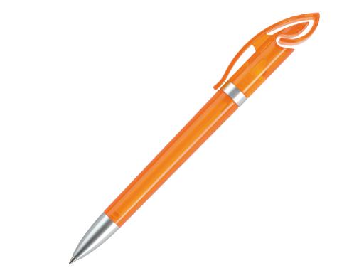 Ручка шариковая, пластик, оранжевый, прозрачный Cobra артикул CTS-1060
