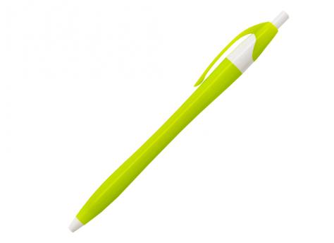Ручка шариковая, пластик, зеленый/белый артикул AH530B/GR