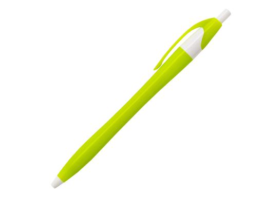 Ручка шариковая, пластик, зеленый/белый артикул AH530B/GR