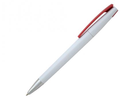 Ручка шариковая, пластик, белый/красный, Z-PEN артикул 201020-A/RD