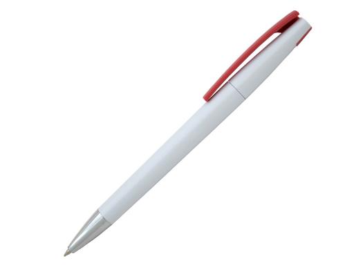 Ручка шариковая, пластик, белый/красный, Z-PEN артикул 201020-A/RD