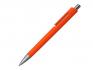 Ручка шариковая, пластик, оранжевый/серебро артикул 201031-B/OR
