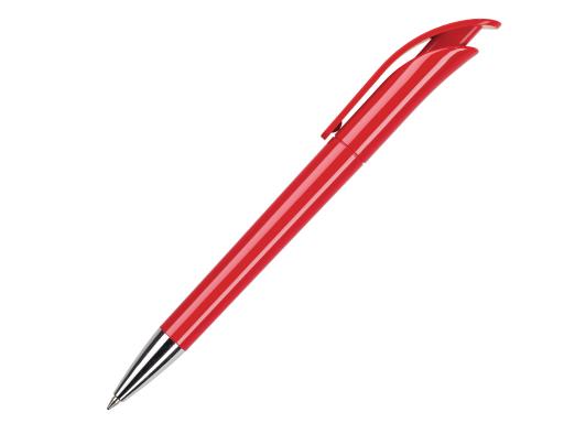 Ручка шариковая, пластик, красный Focus артикул F-30