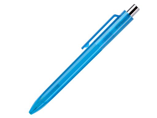Ручка шариковая, пластик, голубой, прозрачный Eris артикул ERT-1021