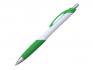 Ручка шариковая, пластик, белый/зеленый артикул 201088-A/GR