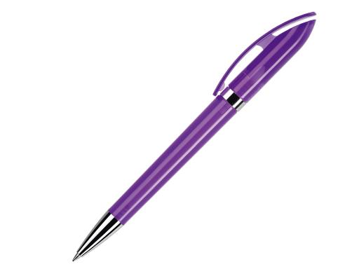 Ручка шариковая, пластик, фиолетовый, прозрачный Polo артикул POT-1035