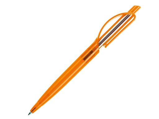 Ручка шариковая, пластик, оранжевый Doppio артикул DPT-1060