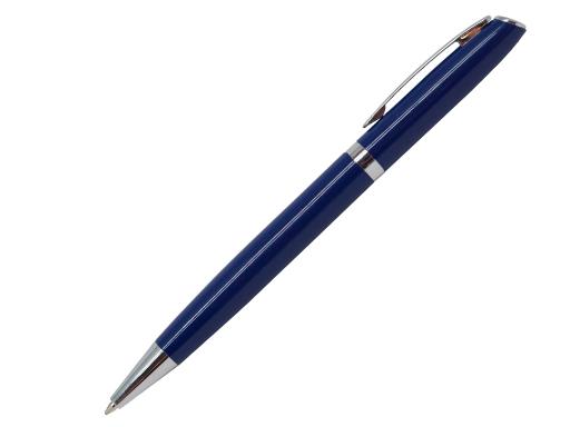 Ручка шариковая, металл, синий/серебро, Classic артикул 201027-A/BU
