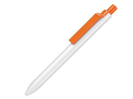 Ручка шариковая, пластик, белый/оранжевый Eris артикул ER-99/60