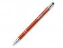 Ручка шариковая, металл, оранжевый Oleg Slim артикул 12574-60
