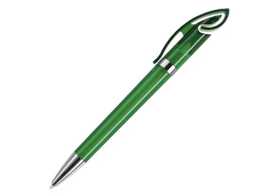 Ручка шариковая, пластик, зеленый, прозрачный Cobra артикул CTS-1040