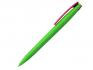 Ручка шариковая, пластик, софт тач, зеленый/красный, Z-PEN артикул 201020-BR/GR-369-RD