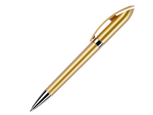 Ручка шариковая, пластик, золото Polo артикул POS-Gold
