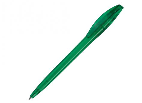 Ручка шариковая, пластик, зеленый, прозрачный SLIM артикул SLT-1040