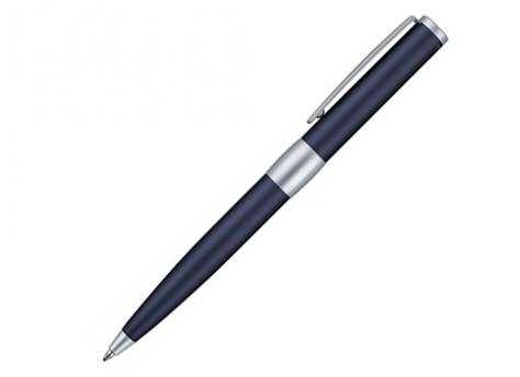 Ручка роллер "Image Chrome" Senator 0,5 мм, метал., т.-синий/серебристый, стерж. синий артикул 1036-BLU