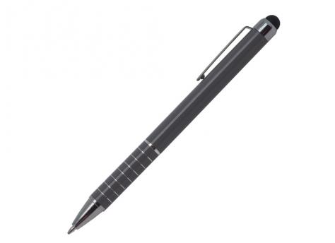 Ручка шариковая, металл, SHORTY с функцией ТАЧПЕН, серый артикул 12532-42