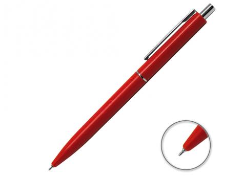 Ручка шариковая, пластик, красный/серебро, Best Point артикул 1000-B/RD