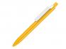 Ручка шариковая, пластик, желтый/белый Eris артикул ER-8099