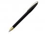 Ручка шариковая, пластик, металл, черный/золото артикул 9122/BK-GD