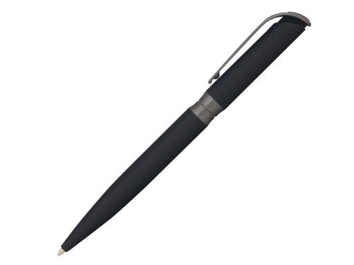 Ручка шариковая, металл, черный, АЙ-РОК софттач артикул 60253/AST