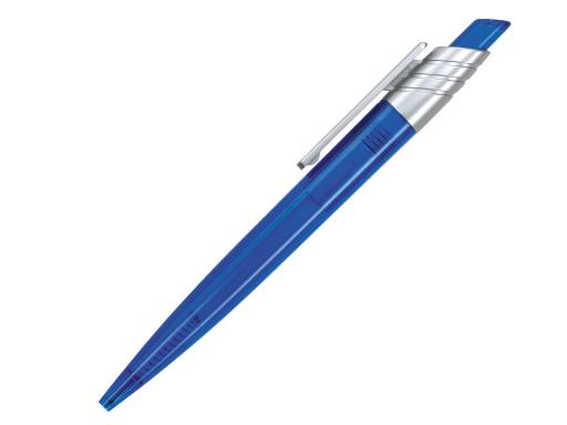 Ручка шариковая, пластик, синий/серебро Dream артикул DTS-1020