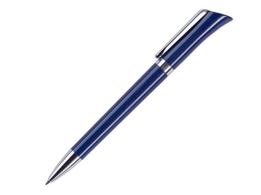 Ручка шариковая, пластик/металл, синий/серебро, GALAXY артикул GXM-22